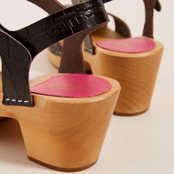 Swedish Hasbeens Mirja Clog Sandals - Picture 10 of 12